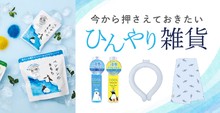 今から押さえておきたいひんやり雑貨