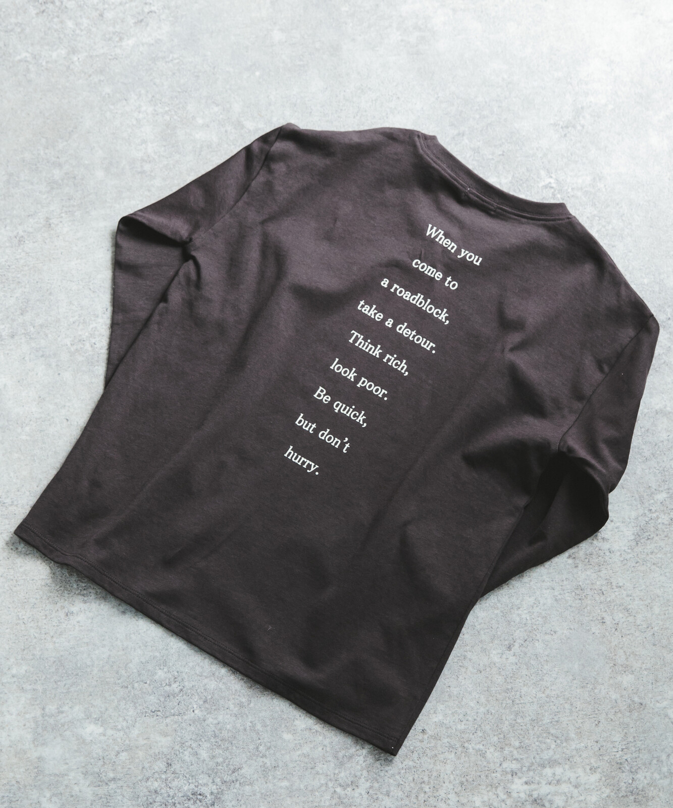 Premium Cotton 100 Logo Print Assort Long Sleeve T Shirt Import Japanese Products At Wholesale Prices Super Delivery