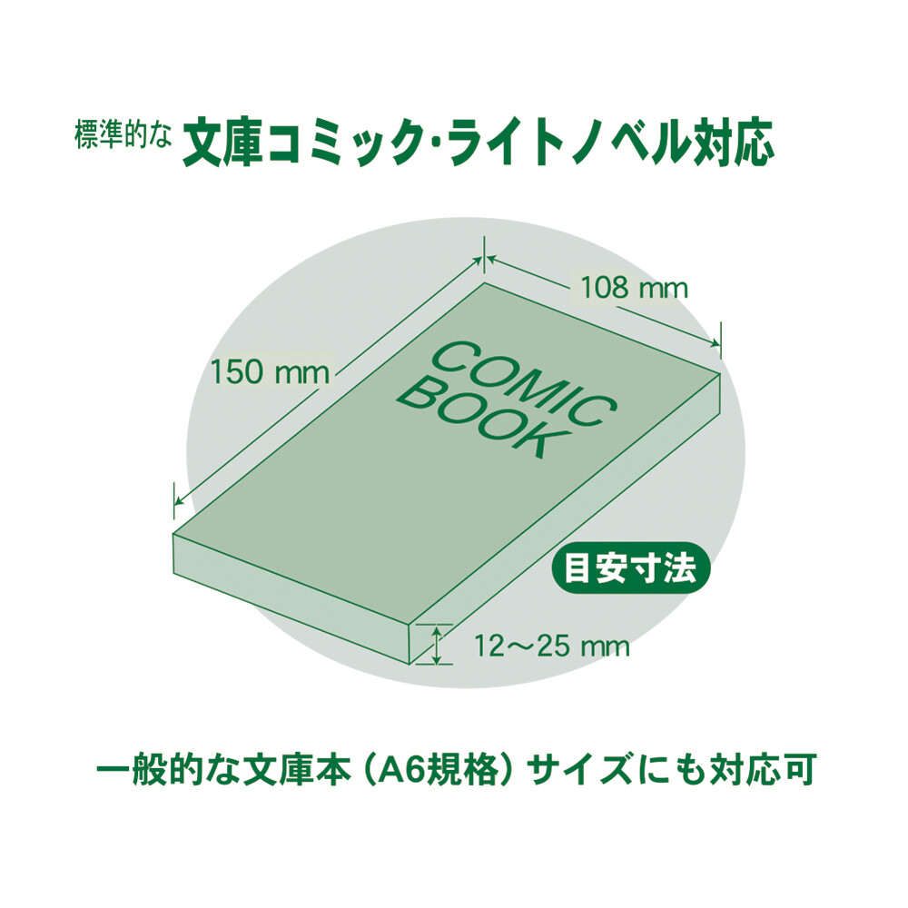 ブックカバー クリアー 文庫コミックサイズ シンプルの商品ページ 卸 仕入れサイト スーパーデリバリー