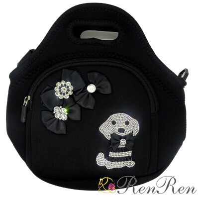 キラキラデコネオプレーンショルダー付きバッグM デコ雑貨 ショルダーバッグ 軽量バッグ カバン