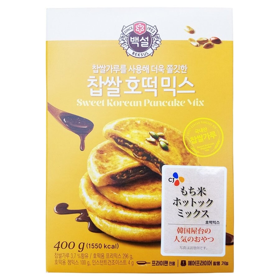 韓国食品 ベクソル もち米ホットクミックス 400g 韓国ホットケーキの商品ページ 卸 仕入れサイト スーパーデリバリー