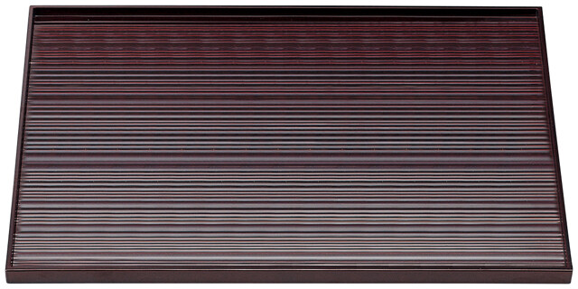 乱引長角盆 溜 日本製 お盆 トレー ランチトレー 長角盆 450,000円