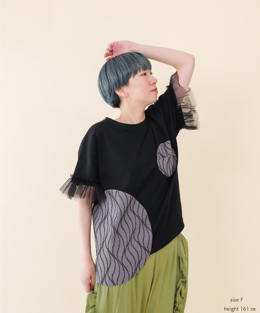 【unica】 パッチワークワンポケットT LADIES 7,310円