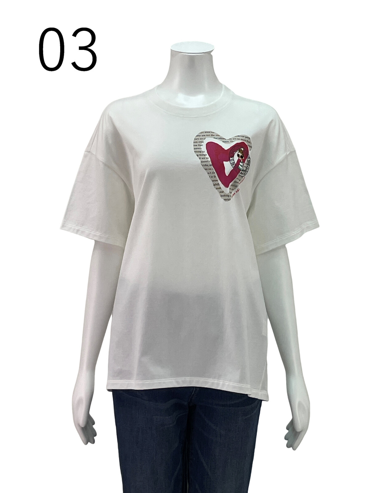 ハート1ポイントカットソー 11,520円