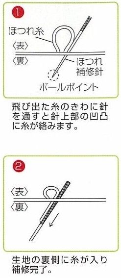 手作り ほつれ補修針 18 641の商品ページ 卸 仕入れサイト スーパーデリバリー
