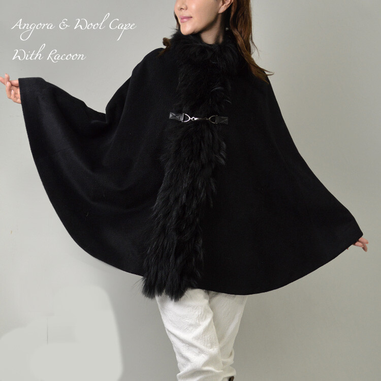 real fur cloak