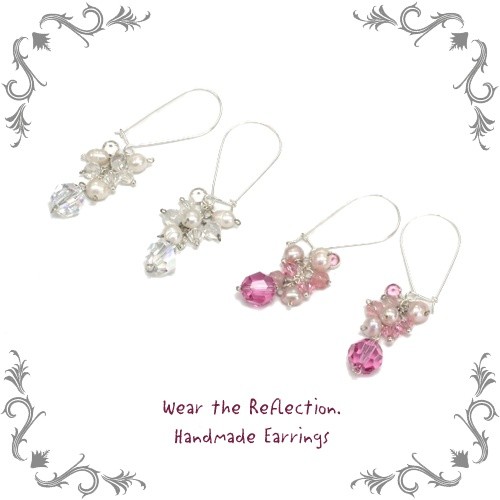 mirror earrings wholesale