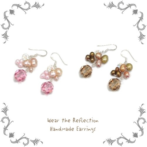 mirror earrings wholesale