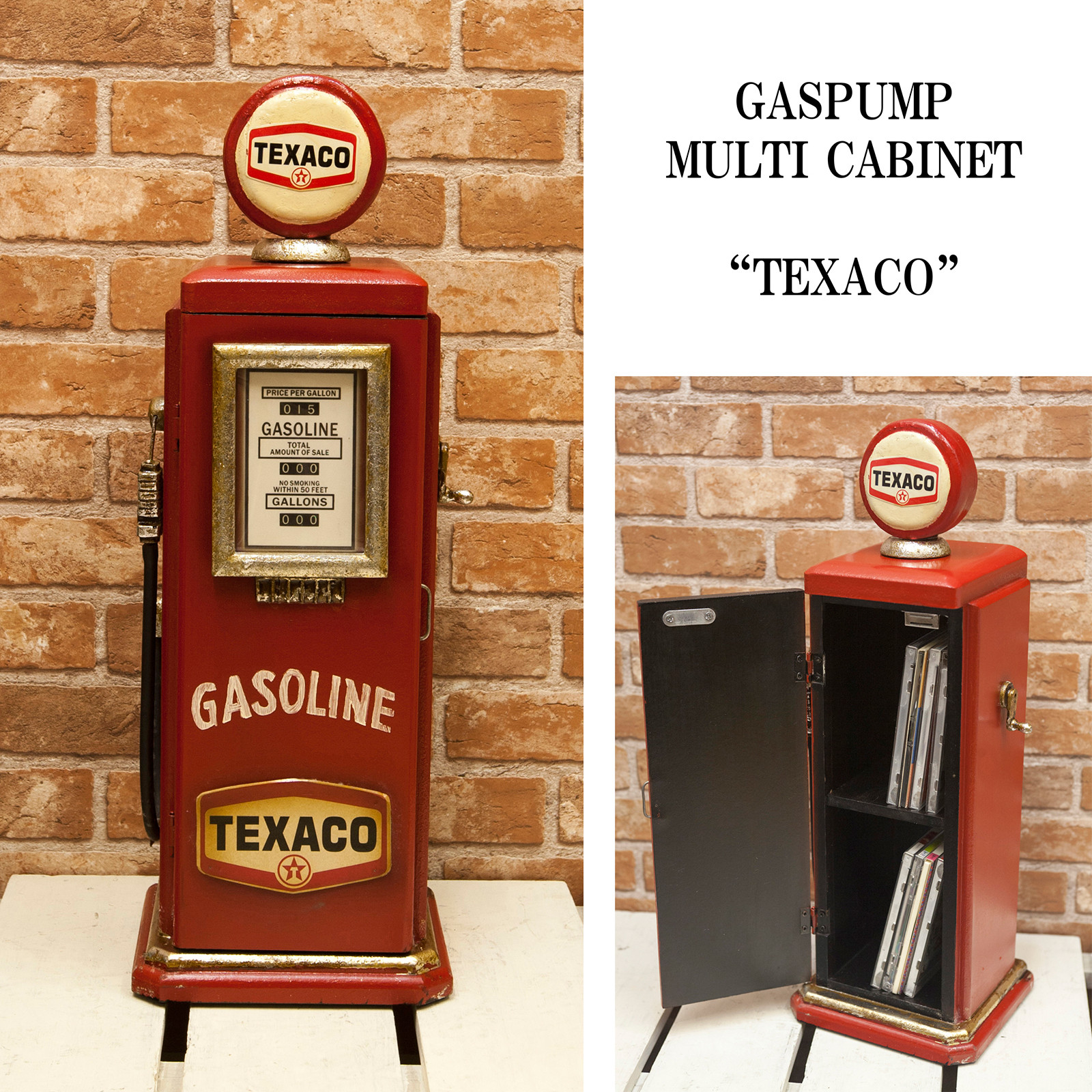 Antique Items Gas Pump Multi Cabinet American Export Japanese
