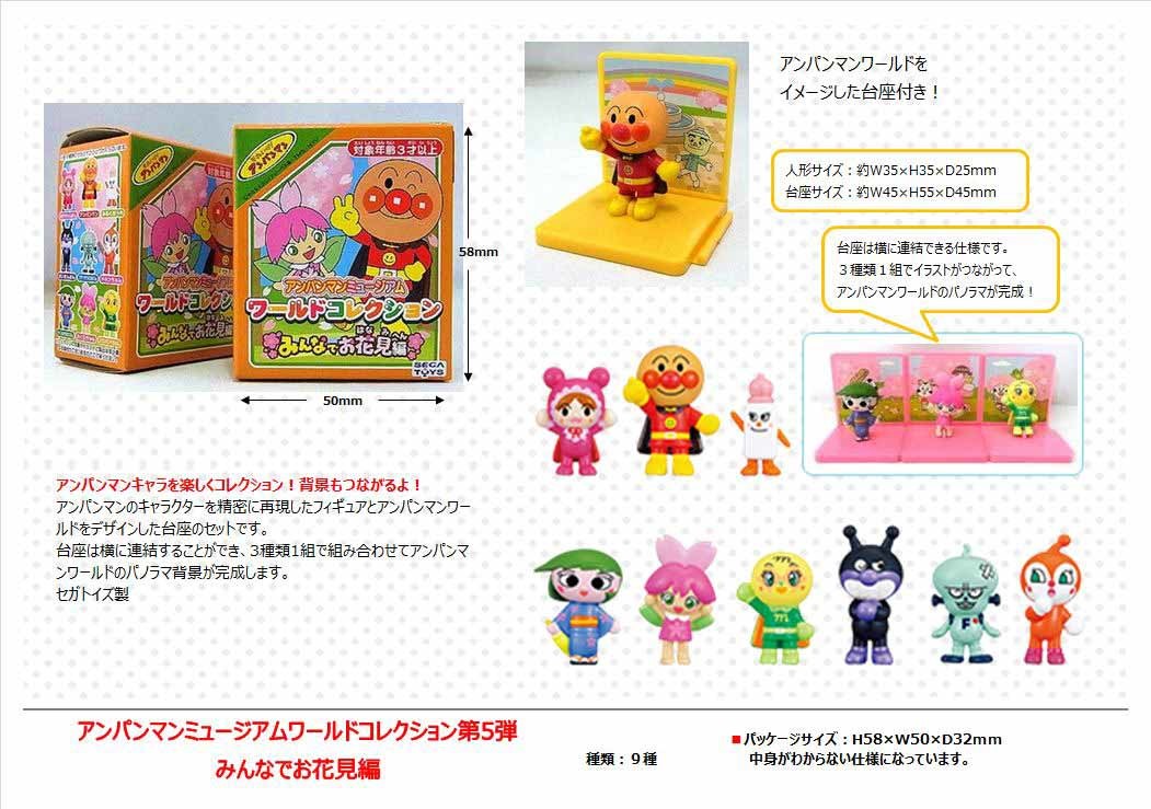 アンパンマンミュージアムワールドコレクションの商品ページ 卸 仕入れサイト スーパーデリバリー