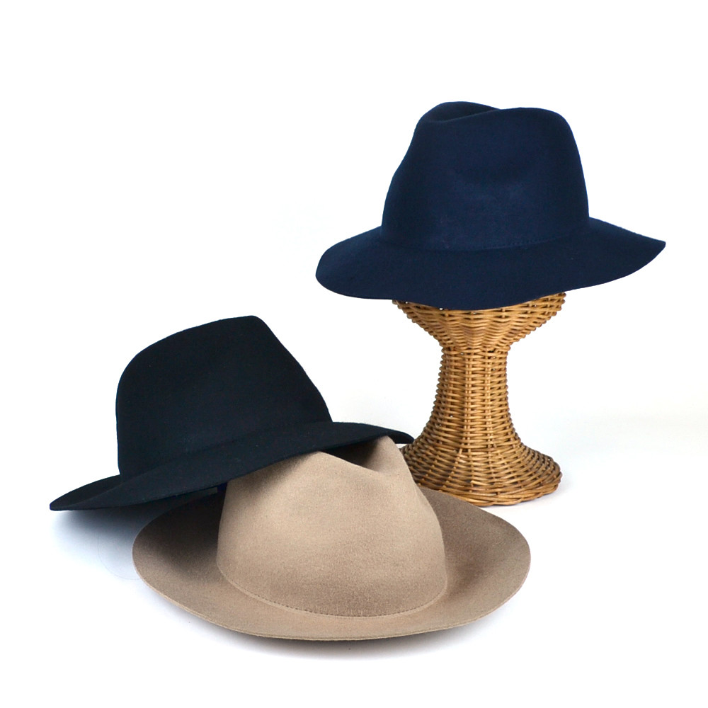 plain felt hats