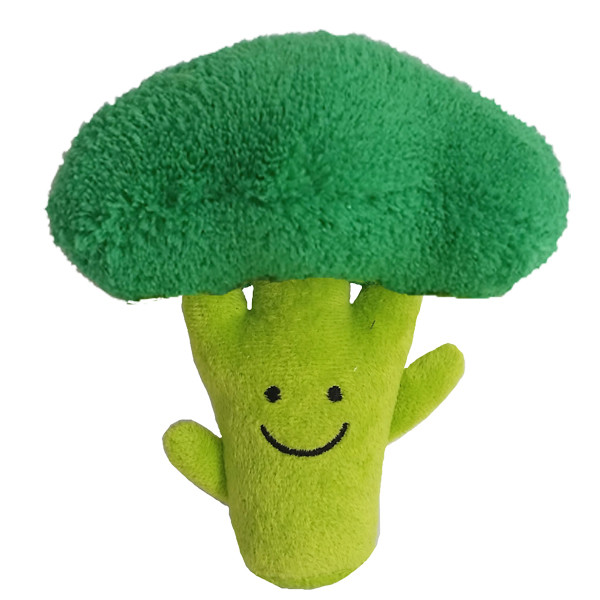 stuffed broccoli toy