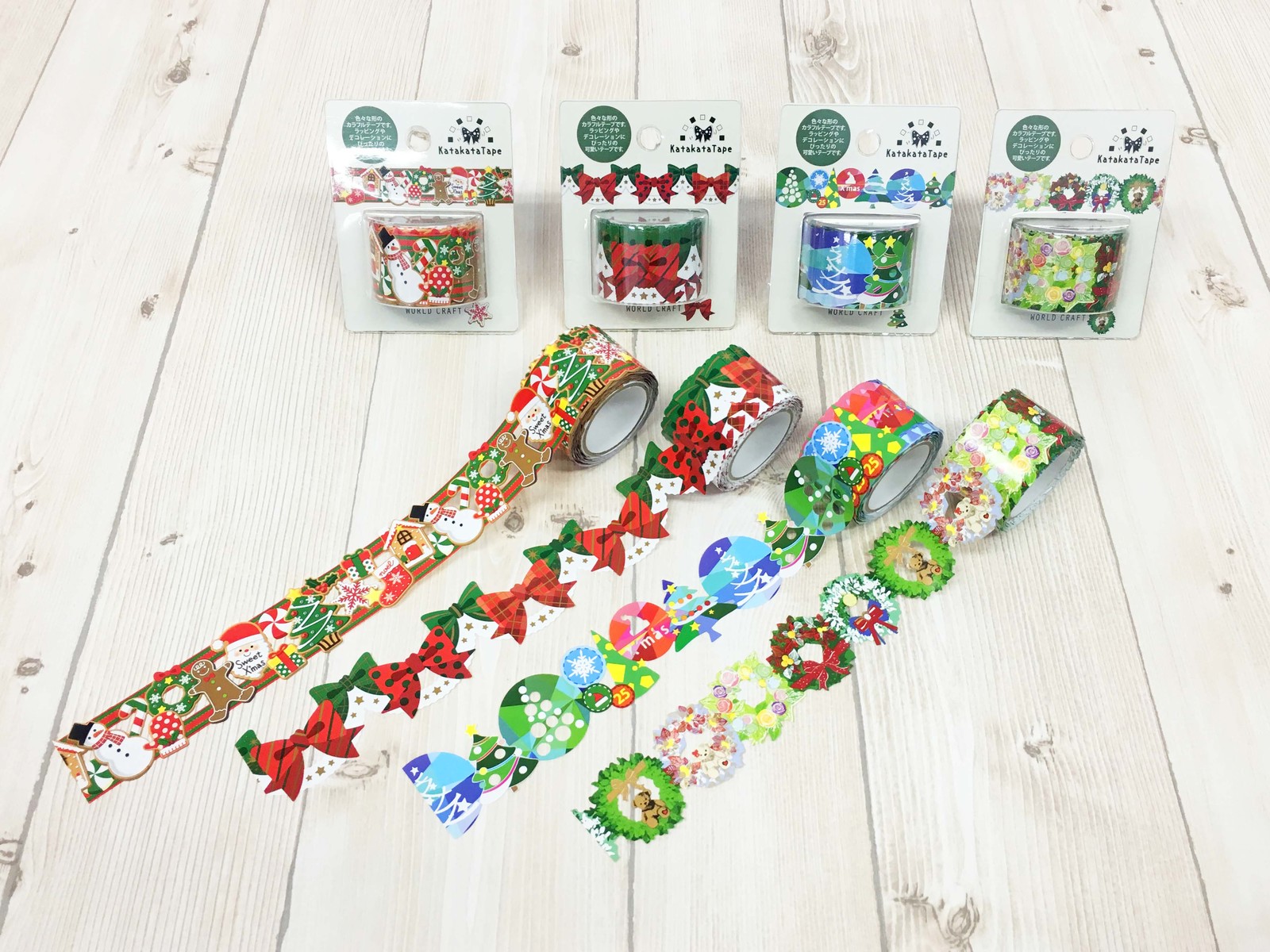 カタカタテープ クリスマスリース クリスマス ダイカット マスキングテープ ラッピング レター ギフトの商品ページ 卸 仕入れサイト スーパーデリバリー