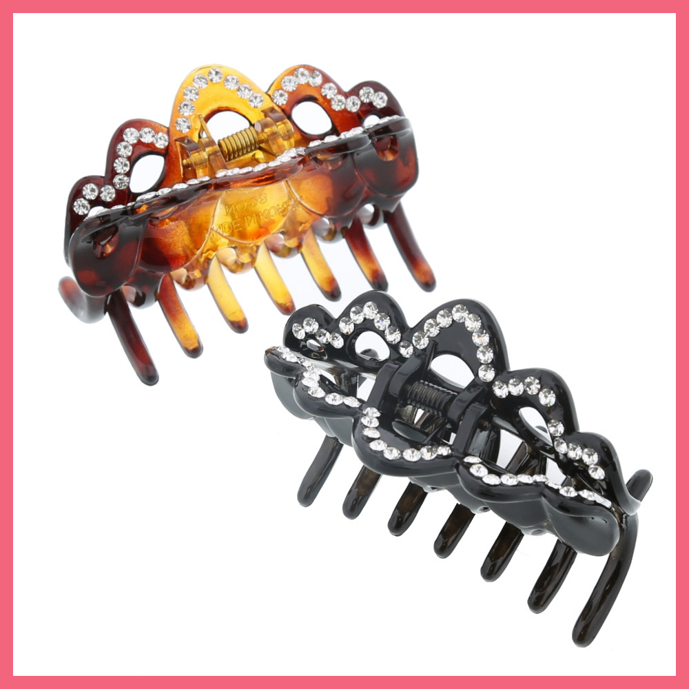 rhinestone hair clips wholesale