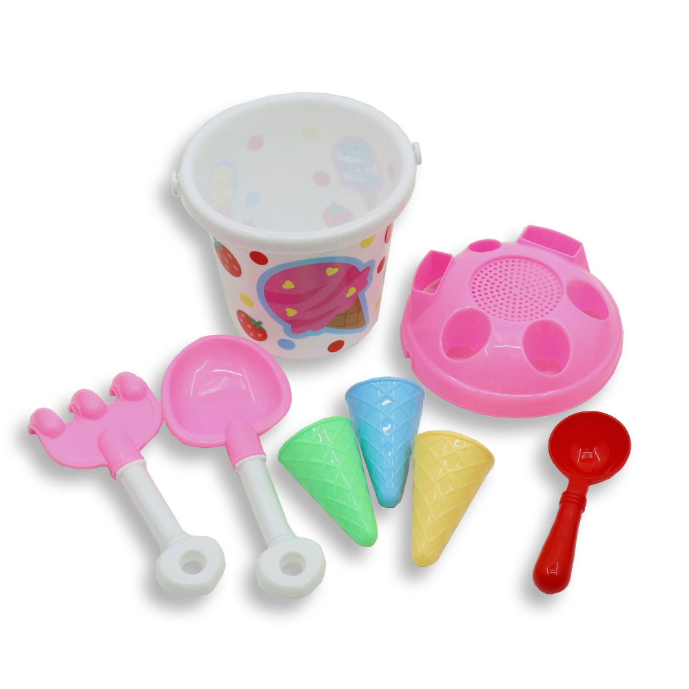 おもちゃ 景品 アイスクリームバケツセット すな遊びセット の商品ページ 卸 仕入れサイト スーパーデリバリー