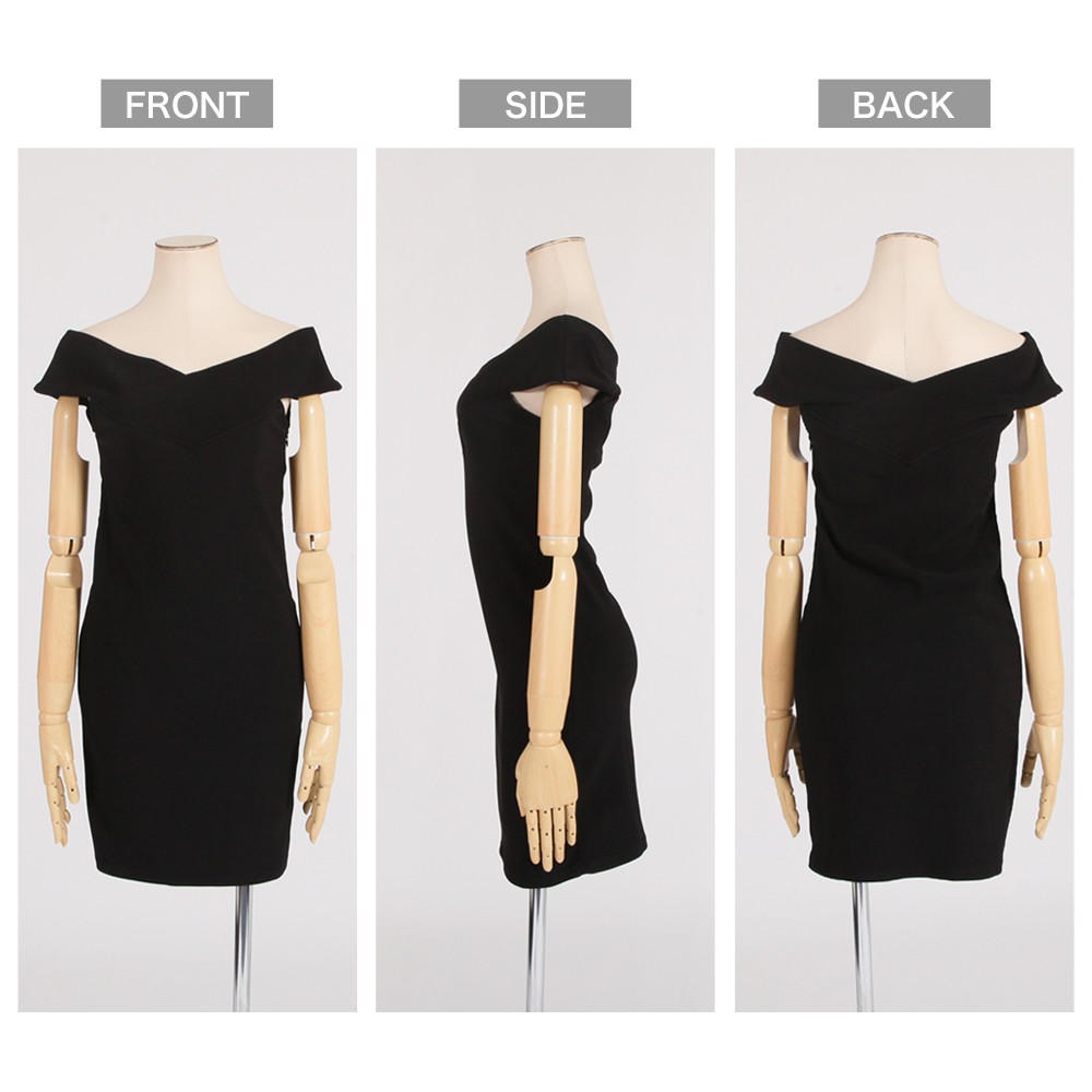 one piece dress neck designs