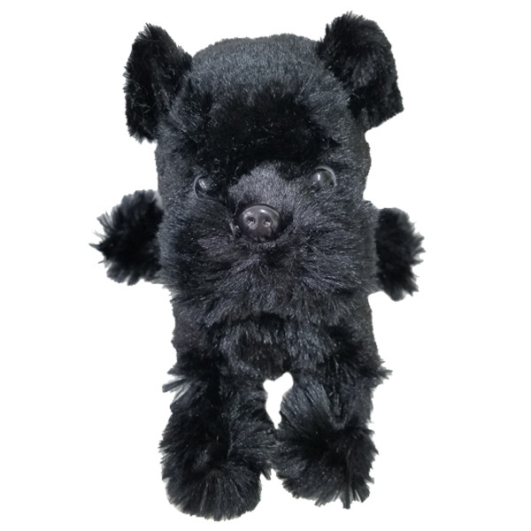 mini schnauzer stuffed animal