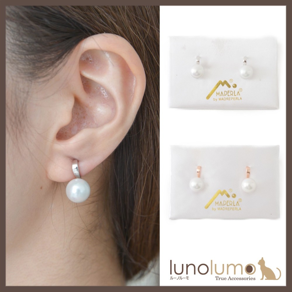 pearl design earring