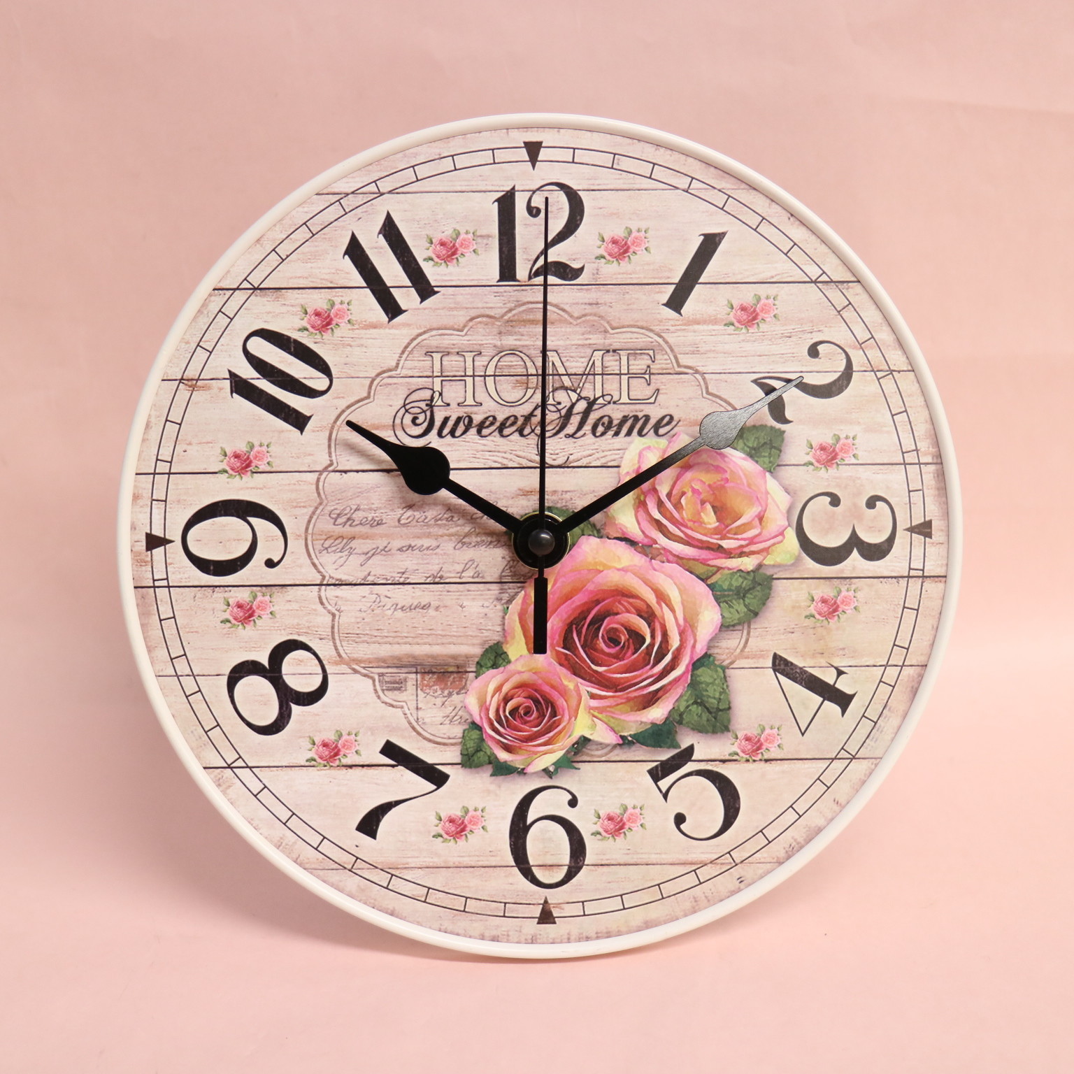 Rose Wall Clock Table Clock Unisex Import Japanese Products At Wholesale Prices Super Delivery