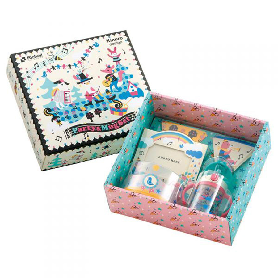 Richell Everyday Anniversary Party Mug Set Baby Product Import Japanese Products At Wholesale Prices Super Delivery
