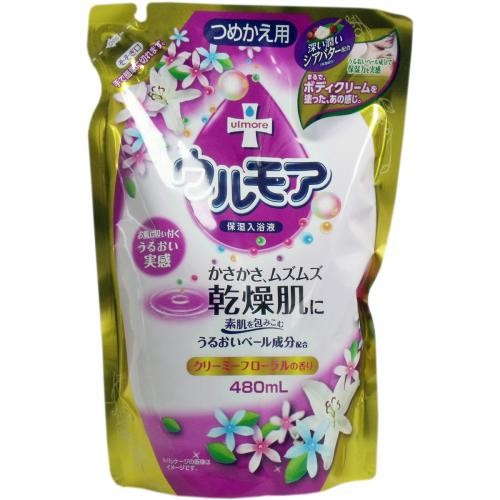 ウルモア 保湿入浴液 クリーミーフローラルの香り 詰替用 480ml 入浴剤 の商品ページ 卸 仕入れサイト スーパーデリバリー ウルモア 保湿入浴液 クリーミーフローラルの香り 詰替用 480ml 入浴剤 の商品ページ 卸 仕入れサイト スーパーデリバリー