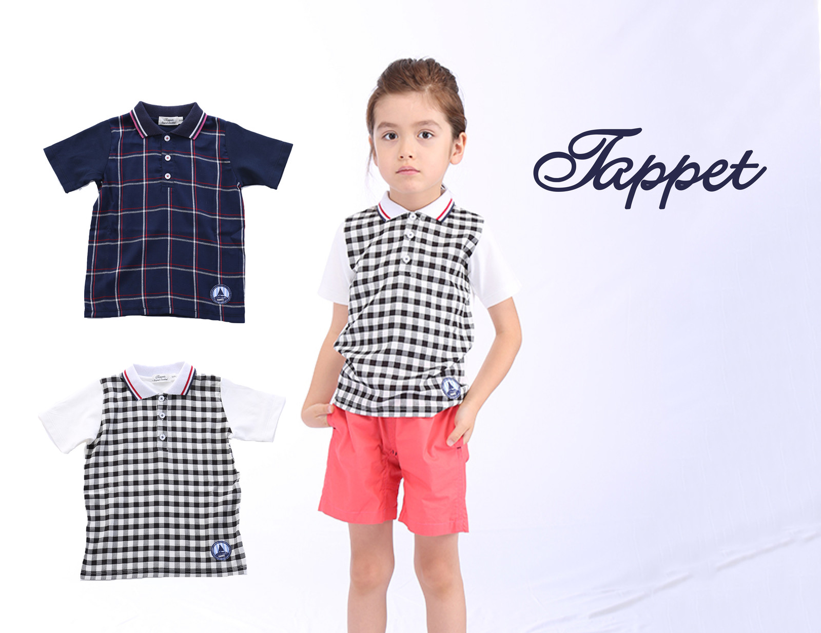 checkered polo for ladies