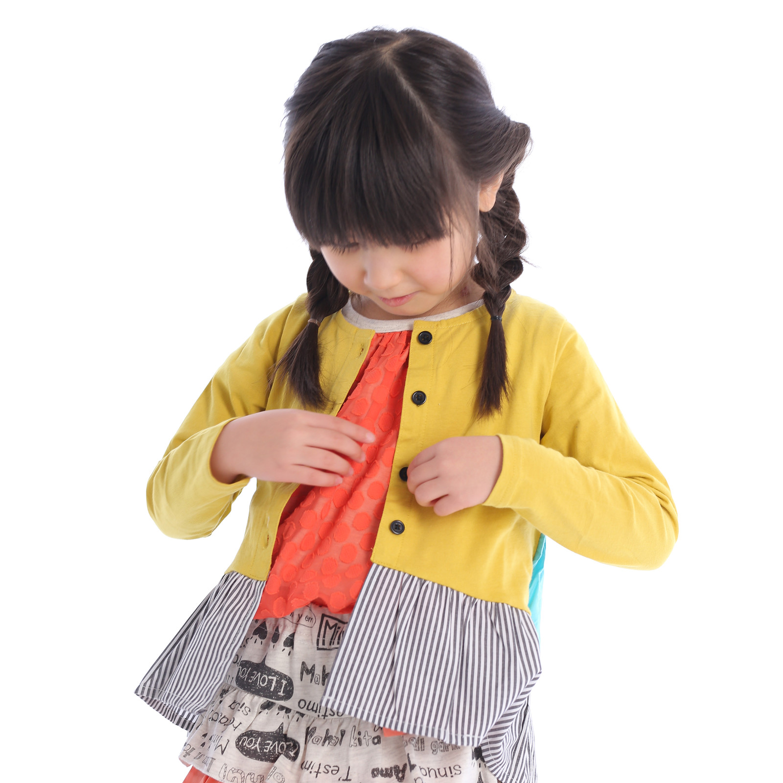 frill cardigan