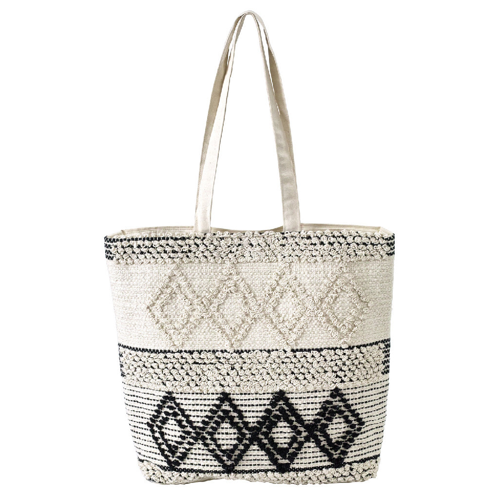 French Knot Bag Black White | Import Japanese products at wholesale prices - SUPER DELIVERY French Knot Bag Black White | Import Japanese products at wholesale prices - SUPER DELIVERY