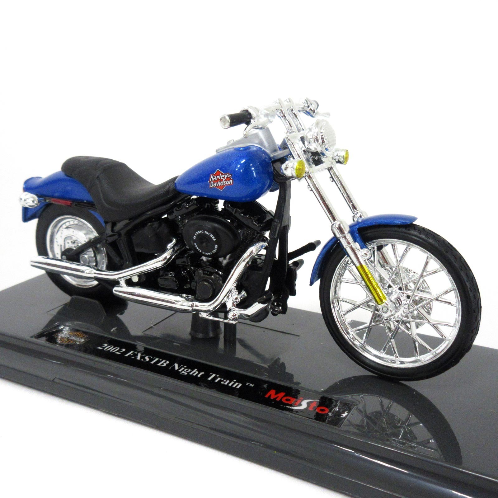 Harley-Davidson 2002 FXSTB Night Train 1:18 Motorrad Modell die-cast model