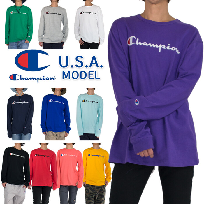 champion usa long sleeve