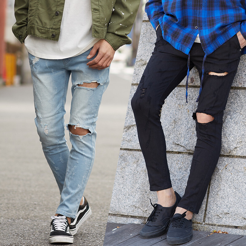 damage pants new style