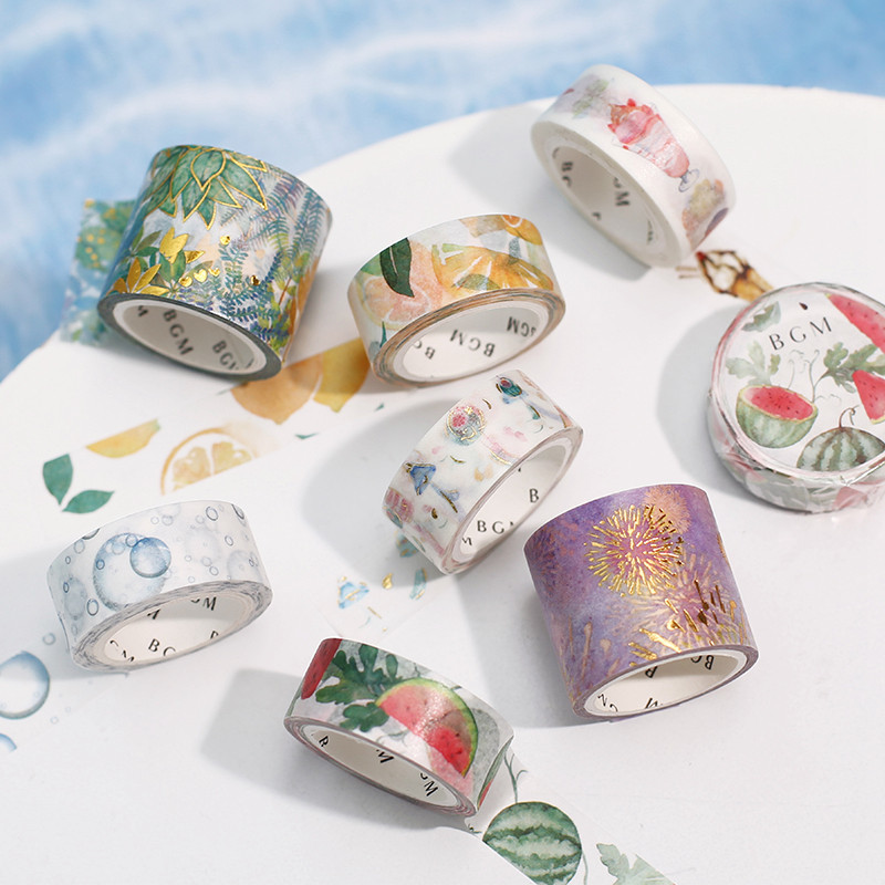 夏限定 Bgm マスキングテープ 夏の花火 30mm Masking Tapeの商品ページ 卸 仕入れサイト スーパーデリバリー