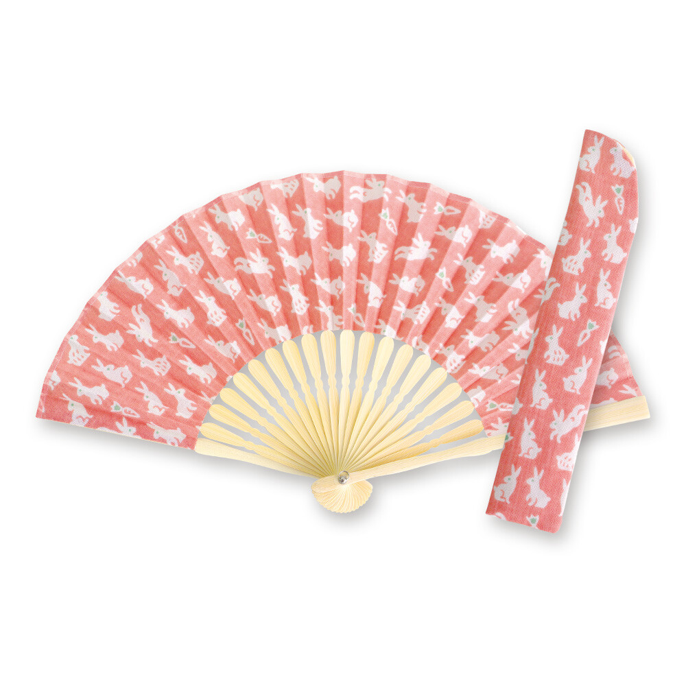 Retro Komon Hand Towel Folding Fan Set Export Japanese Products