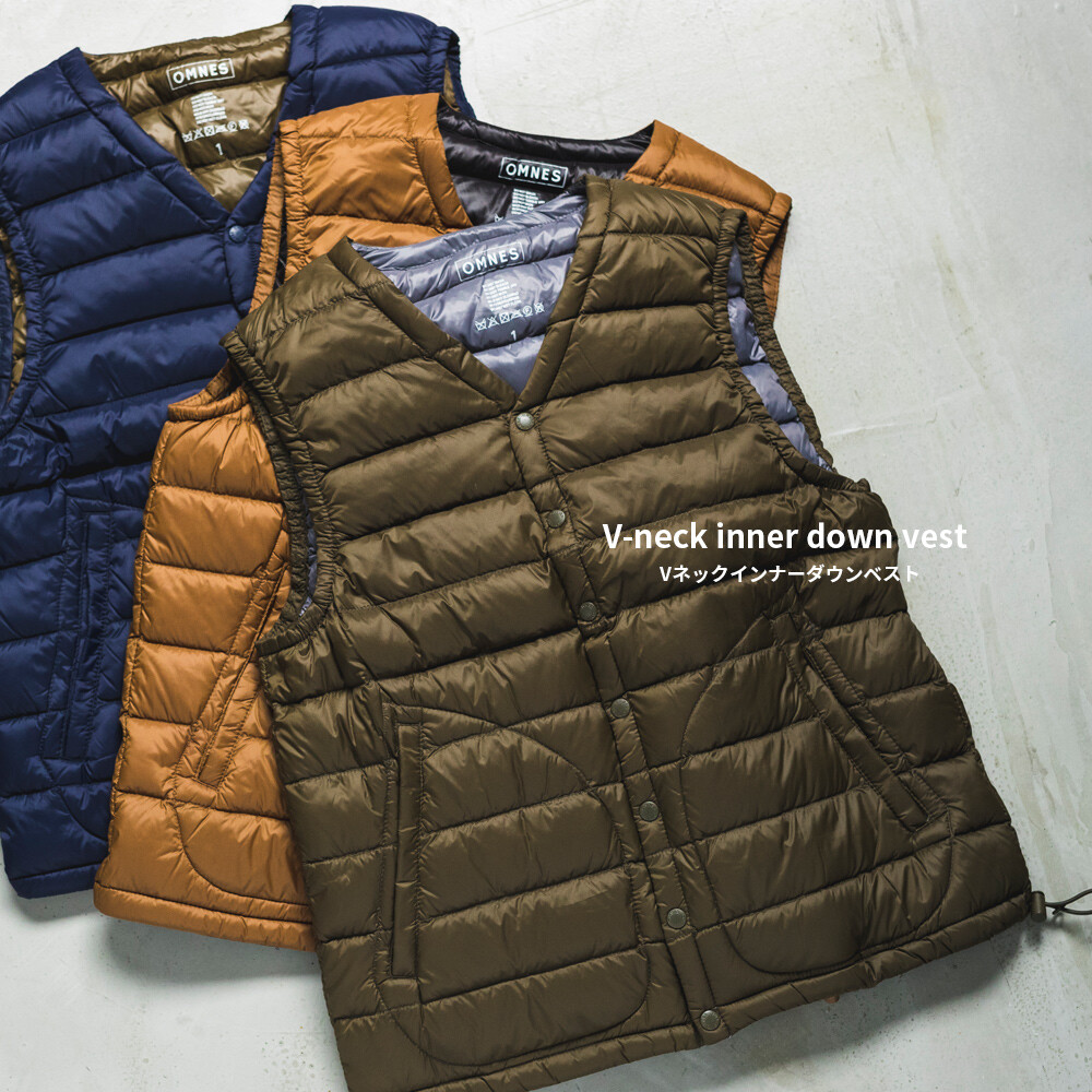 v neck down vest