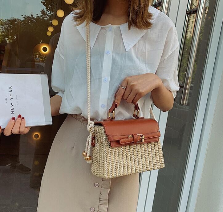 double handle satchel bags