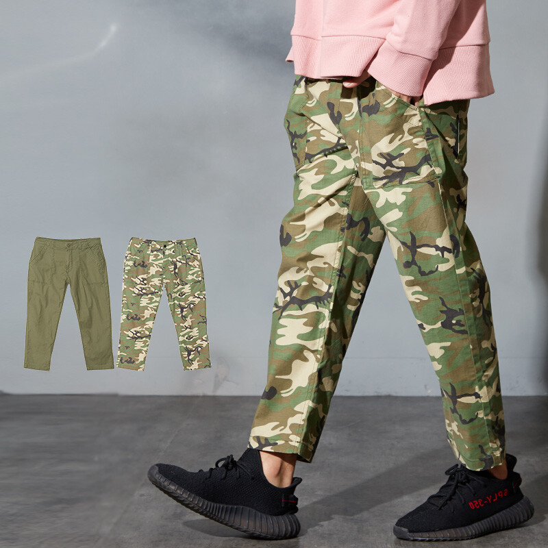 camouflage chino pants