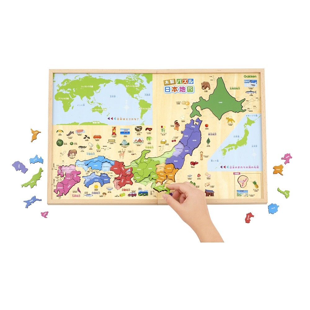 Play Wooden Puzzle Map Import Japanese Products At Wholesale Prices Super Delivery