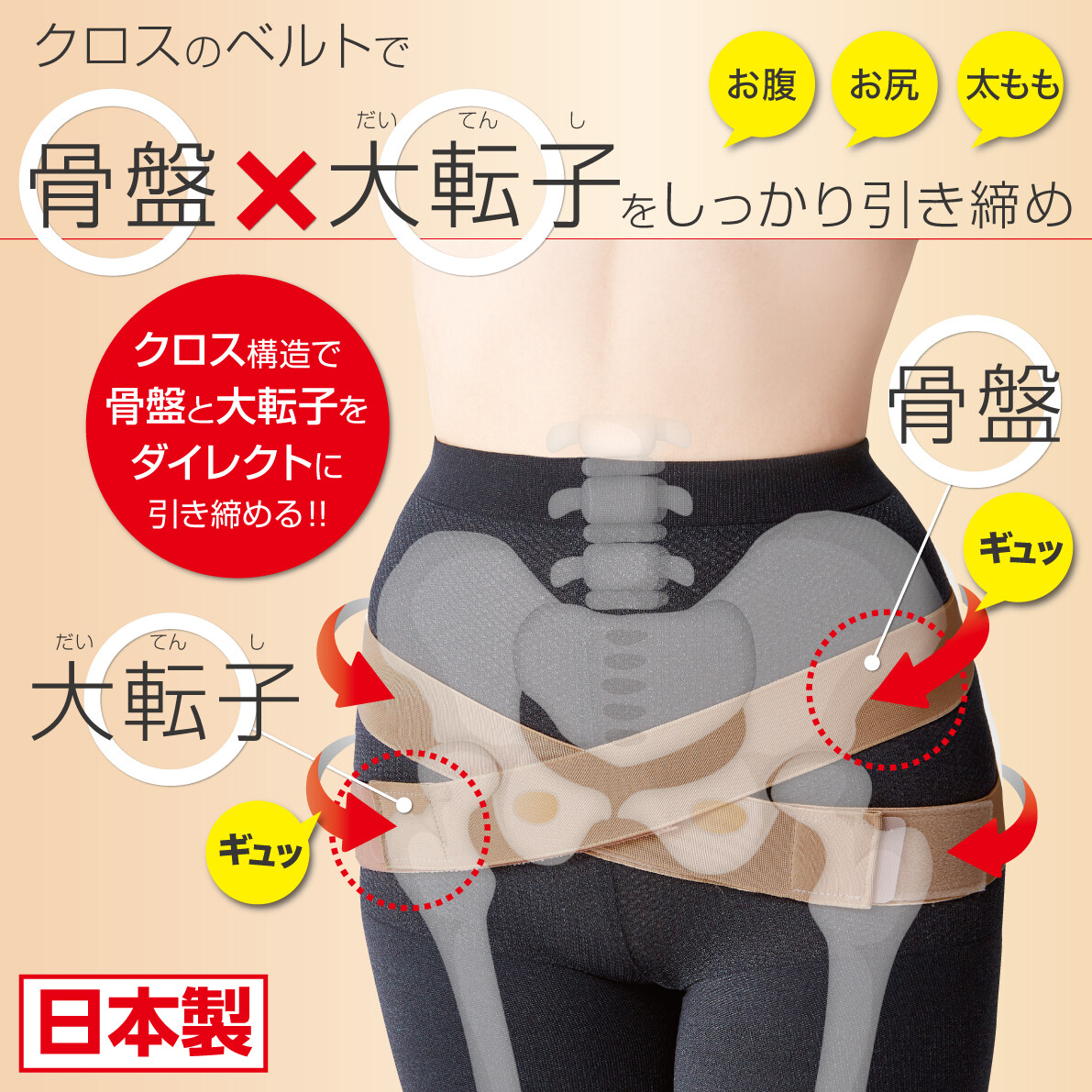 Out Of Print Closs Belt Pelvis Type Import Japanese Products At Wholesale Prices Super Delivery