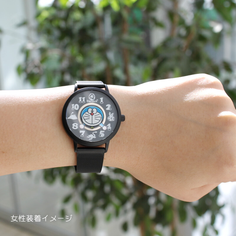 Doraemon Doratch 19 Limited Edition Watch Black Import Japanese Products At Wholesale Prices Super Delivery