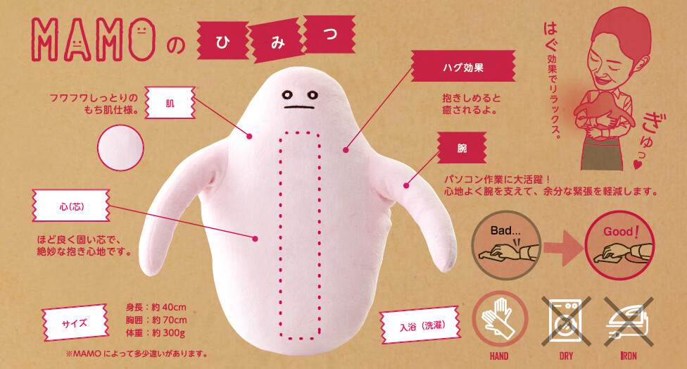 姿勢を守る 姿勢クッション Mamoの商品ページ 卸 仕入れサイト スーパーデリバリー