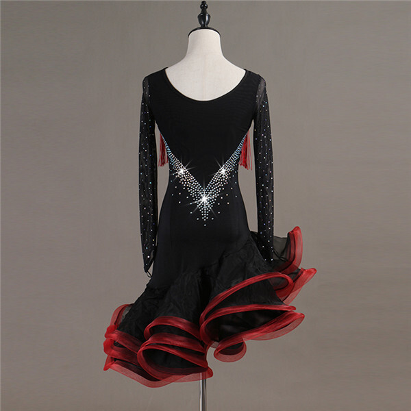 one piece dress short black