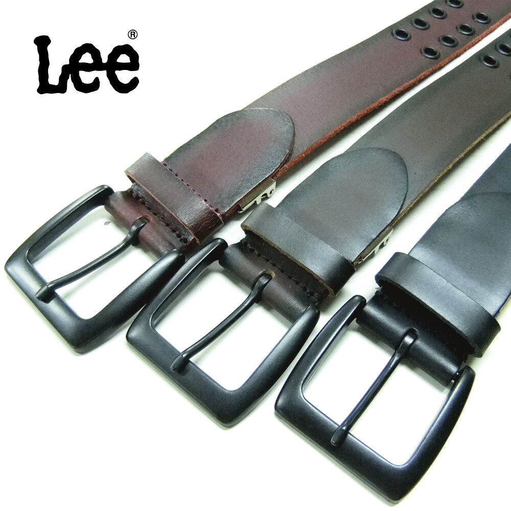 eyelet black belt