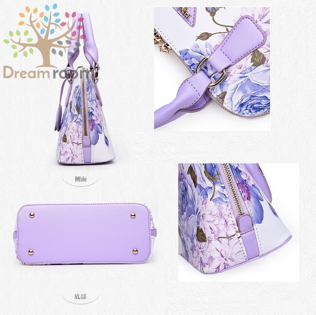 lavender shoulder bag