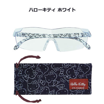 Skater loupe glass RG1 magnification 1.6 times Hello Kitty Red glasses magnifyin Skater loupe glass RG1 magnification 1.6 times Hello Kitty Red glasses magnifyin