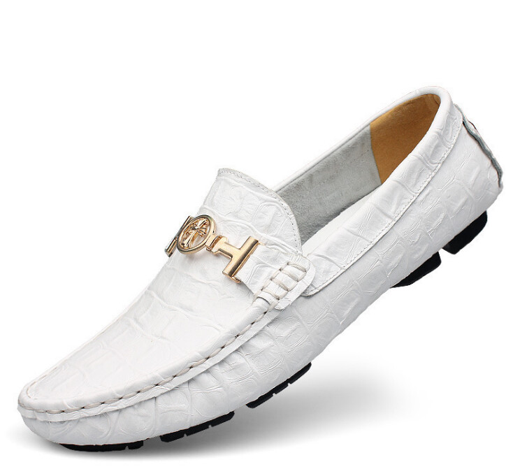 white business casual shoes