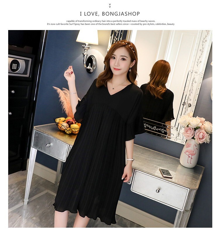 black one piece dress long