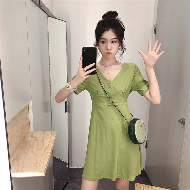 Band Ladies One Piece Dress Short Sleeve One Piece Dress V Neck Import Japanese Products At Wholesale Prices Super Delivery Band Ladies One Piece Dress Short Sleeve One Piece Dress V Neck Import Japanese Products At Wholesale Prices Super Delivery