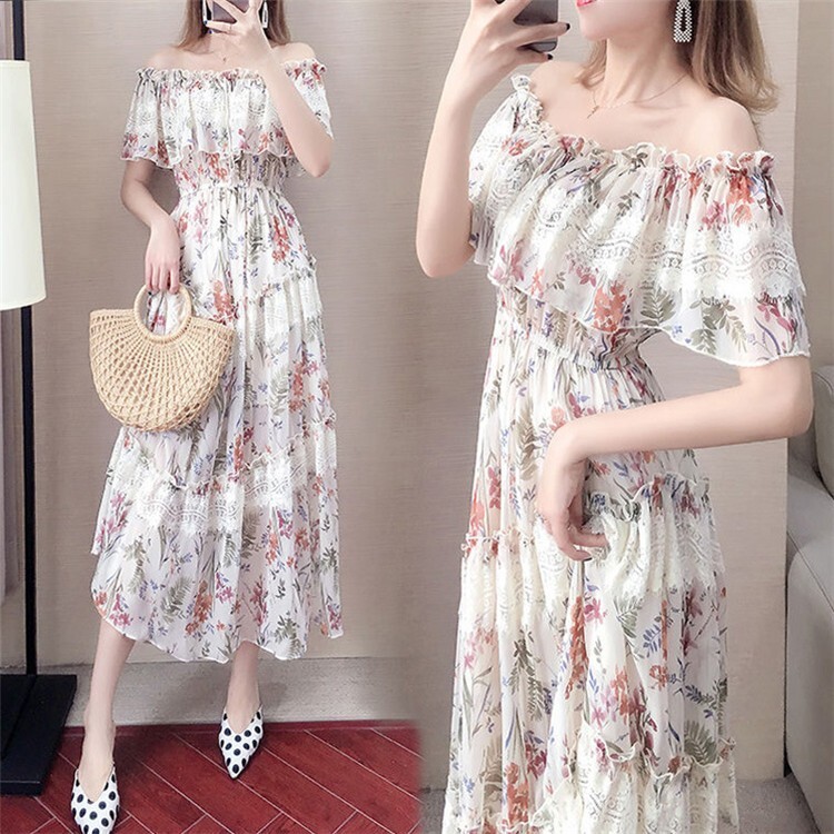 one piece floral dress