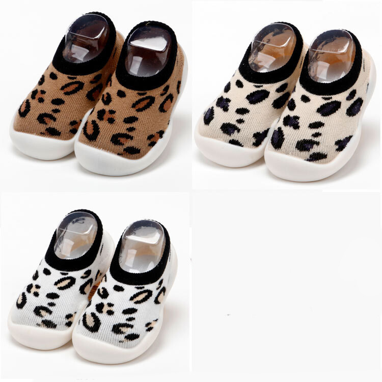 leopard baby shoes