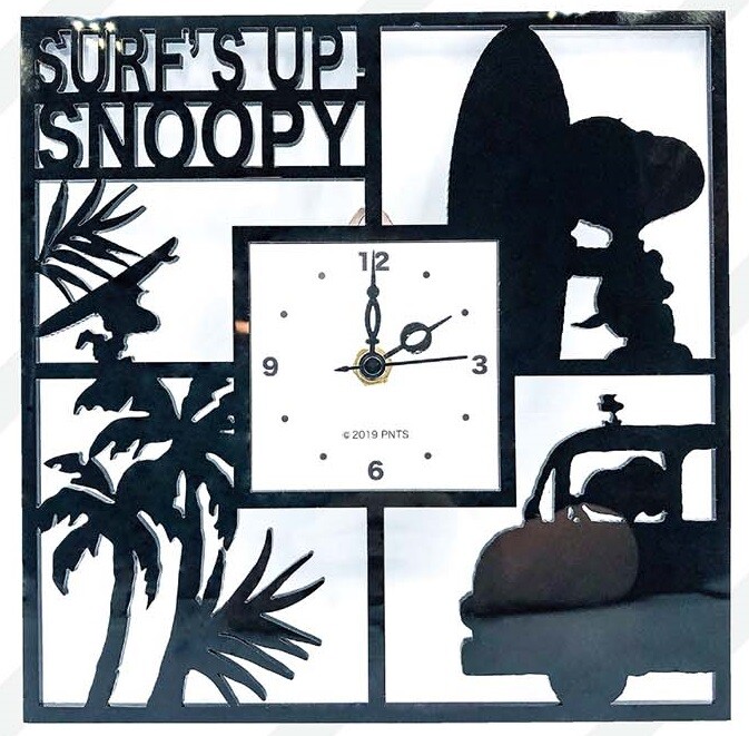 マリモクラフト アクリル 壁掛け時計 角 スヌーピーの商品ページ 卸 仕入れサイト スーパーデリバリー